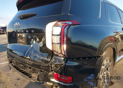 2021 Hyundai Palisade Calligraphy from USA, damaged, VIN KM8R74HE7MU267186